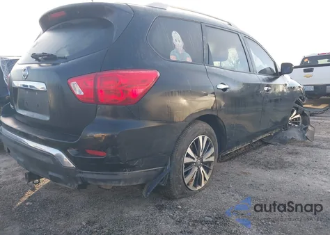 2017 Nissan Pathfinder S z USA, uszkodzony, nr VIN 5N1DR2MN2HC643349